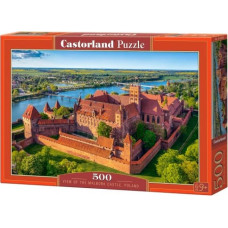 Castor Puzzle 500 elemenets View of The Malbork Castle Poland