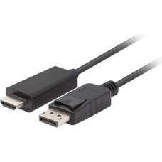 Lanberg Cable DisplayPort (M) V1.1 -> HDMI (M) 1m black