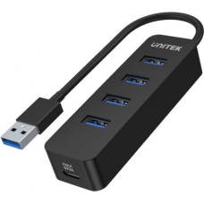 Unitek HUB USB-A; 4x USB 3.1L Active; 10W; H1117A