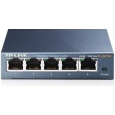 Tp-Link TL-SG105 Ne-valdomas Gigabit Ethernet (10/100/1000) Juoda