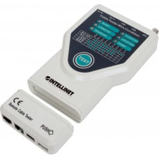 Intellinet Cable tester 5-W-1 RJ11/RJ45/USB/1394/BNC