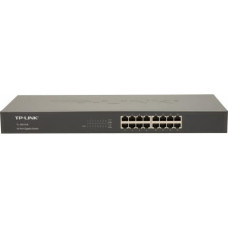 Tp-Link TL-SG1016 Ne-valdomas Gigabit Ethernet (10/100/1000) 1U Juoda