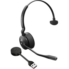 Jabra 9553-450-111 Ausinės be mikrofono ir ausinės su mikrofonu Laisvų rankų įranga Bevielis Su lankeliu Biuras / skambučių centras Juoda, Titanas