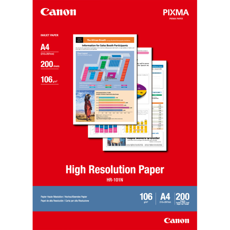 Canon 1033A001 kopijavimo popierius A4 (210x297 mm) 200 lapai Balta