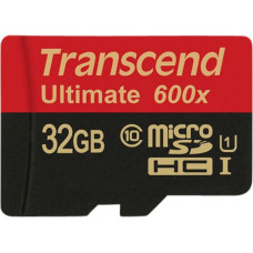 Transcend microSDHC MLC     32GB Class 10 UHS-I 600x + SD-Adapter