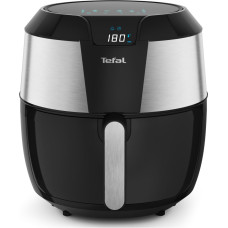 Tefal Easy Fry EY701D Vienas 5,6 L Autonominės 1850 W Karšto oro gruzdintuvė Juoda, Nerūdijančiojo plieno