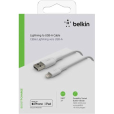 Belkin Lightning Lade/Sync Cable 3m, PVC, white, mfi certified