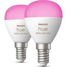 Philips Hue White and colour ambience Blizgesys – E14 išmanioji lemputė – (2 pakuotės)