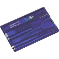 Victorinox SWISSCARD blue transparent