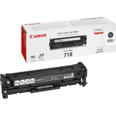 Canon CRG-718 Bk tonerio kasetė 1 vnt Originalus Juoda