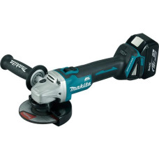 Makita SZLIFIERKA KĄTOWA 18V 125mm 2 x 5,0Ah LI-ION BEZSZCZOTKOWA WALIZKA MAKPAC DGA504RTJ