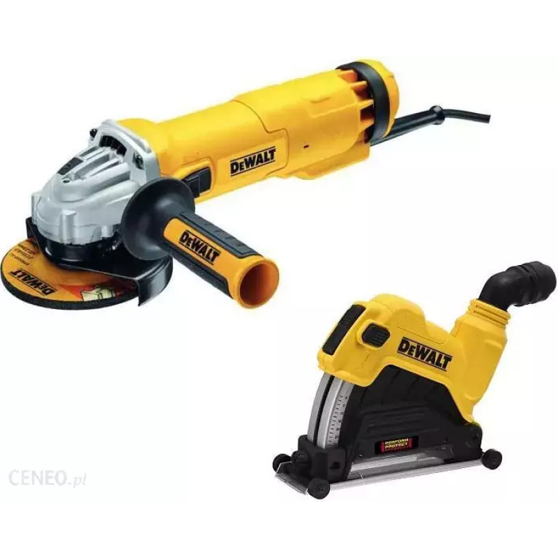 Dewalt .SZLIFIERKA KĄT.125/1400W DWE46107 + OSŁONA DO CIĘCIA BETONU