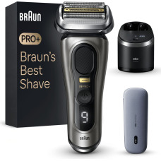 Braun Series 9 Pro+ 9575cc Wet & Dry Skustuvas Apkarpymo mašinėlė Metalinis