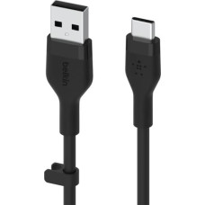 Belkin Cable BoostCharge USB-A for USB-C silicone 2m, black