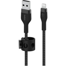 Belkin Flex Lightning/USB-A 2m mfi cert., black CAA010bt2MBK