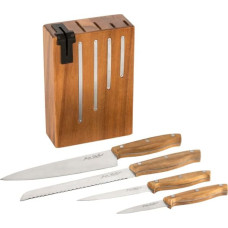 Laguiole Jean Dubost Laguiole Knife Block 4 pcs.