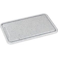 Zassenhaus Carving Board Plastic Light Grey 36x23x1,5cm