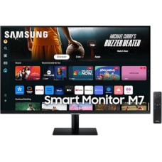 Samsung Monitor 32 inch SMART M70D VA 3840x2160 UHD 16:9 2xHDMI 3xUSB 2.0 1xUSB-C (65W) 4ms 60Hz WiFi/BT głośniki płaski 2Yd2d