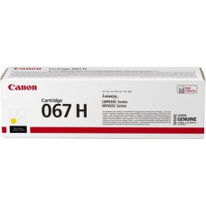 Canon 067H tonerio kasetė 1 vnt Originalus Geltona