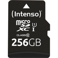 Intenso microSDXC          256GB Class 10 UHS-I U1 Performance