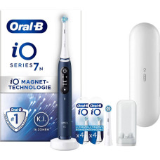 Oral-B iO Series 7N Sapphire Blue Suaugusiems Vibruojantis dantų šepetėlis Mėlyna