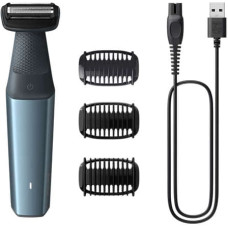 Philips Bodygroom Series 3000 BG3027/05 Vandeniui atsparus kirptuvas kirkšnims ir kūnui