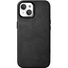 Woodcessories Bio Leather Case MagSafe iPhone 15 Black