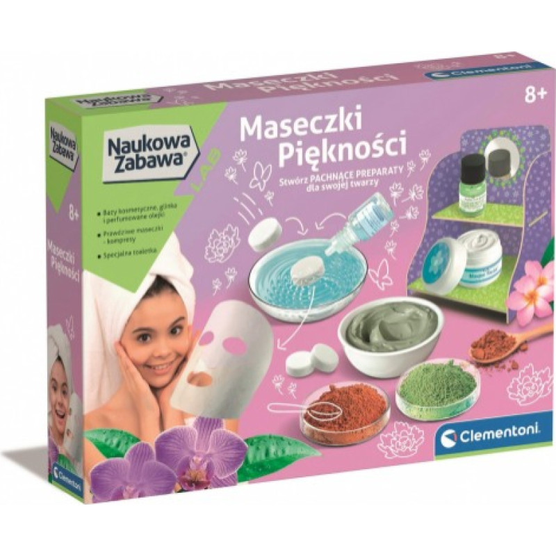 Clementoni Science kit Beauty masks