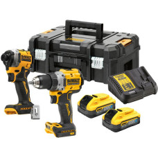 Dewalt ZESTAW COMBO 18V DCK2051H2T (DCD800+DCF850) 2x5,0Ah POWERSTACK TSTAK