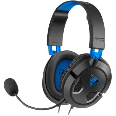 Turtle Beach Recon 50 Laisvų rankų įranga Vielinis Su lankeliu Žaidimams Juoda, Mėlyna