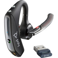 Plantronics POLY „ Voyager 5200“ „USB-A“ „Bluetooth“ ausinės + BT700 raktas