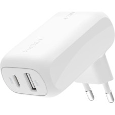 Belkin Charger BoostCharge 42W USB-C 3 0W USB-A 12W white