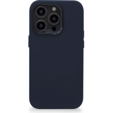 Decoded Leather Backcover iPhone 14 Pro Steel Blue