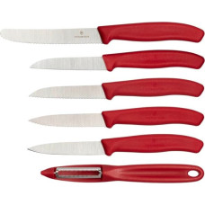 Victorinox Swiss Classic veget. knife-Set 6pc red