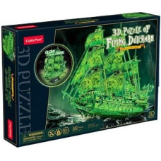 Cubic Fun Puzzles 3D Flying Dutchman glows in the dark