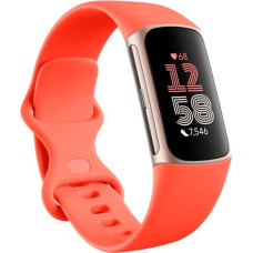 Fitbit Charge 6 coral band/champagne