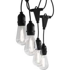 Lite Bulb Moments LBM 10m Smart Outdoor Light Chain - 10 x Globe Vintage