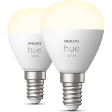 Philips Hue balta Lemputė sietynui – E14 išmanioji lemputė – (2 pakuotės)