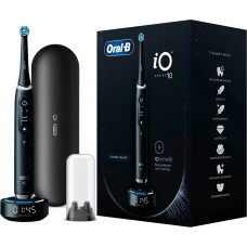 Oral-B iO Series 10 Suaugusiems Besisukantis vibruojantis dantų šepetėlis Juoda