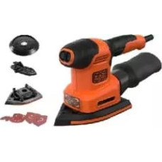 Black+Decker SZLIFIERKA OSCYLACYJNA 200W/125mm/4w1