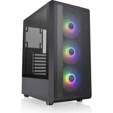 Thermaltake S200 Tempered Glass ARGB Black ARGBx3