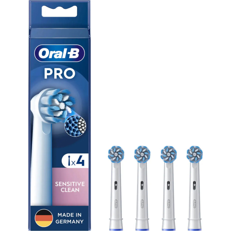 Oral-B Sensitive Clean 4 vnt Balta