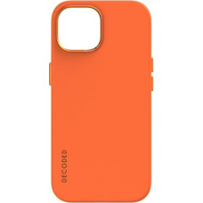 Decoded AntiMicrobial Silicone Backcover iPhone 15 Apricot