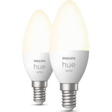 Philips Hue balta Žvakė - E14 išmanioji lemputė - (2 pakuotės)