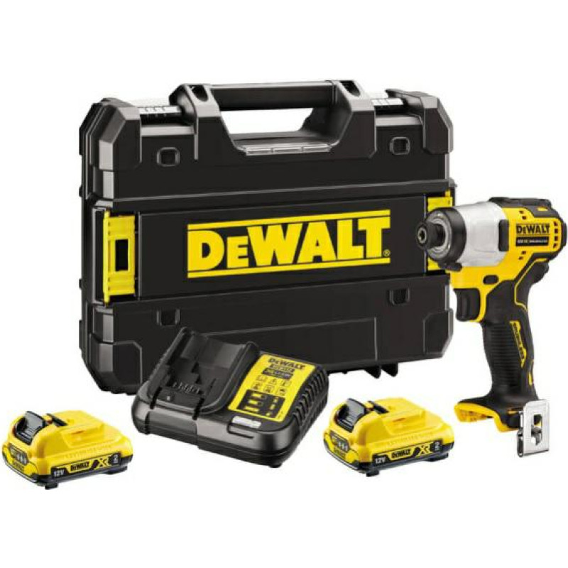 Dewalt ZAKRĘTARKA UDAROWA 12V 163Nm 2x2,0Ah DCF801D2