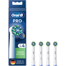 Oral-B CrossAction 4 vnt Balta