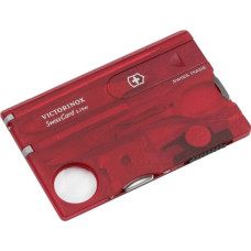 Victorinox SWISSCARD LITE red transparent