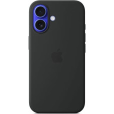 Apple Silicone case with MagSafe for iPhone 16 - black