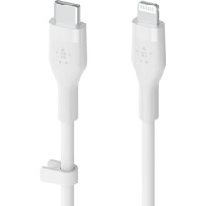 Belkin Flex Lightning/USB-C 15W 2m, mfi, 15W, white CAA009bt2MWH