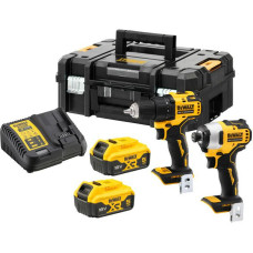 Dewalt ZESTAW COMBO 18V WKRĘTARKA DCD708 + ZAKRĘTARKA DCD809 2x5,0Ah TSTAK DCK2061P2T